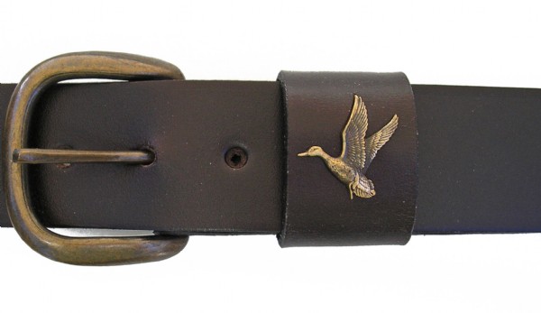 Flying Duck Belt 1.25" Antique Finish - 1806